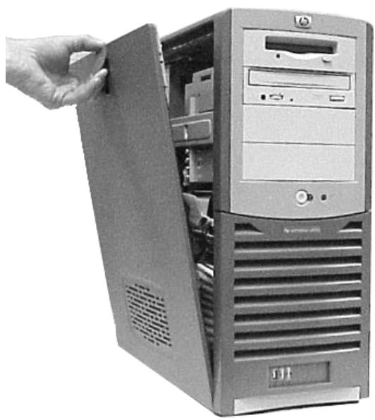 HP X7000 - Dépose du capot et du cache avant - 1