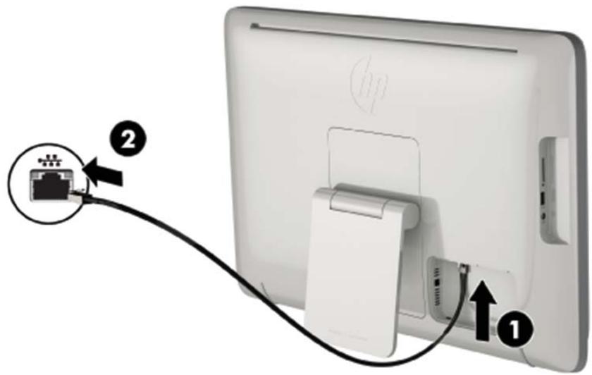 HP SLATE 21 - Branchement des câbles - 2