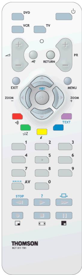 THOMSON 27LB030B5 - TELETEXTE - 1