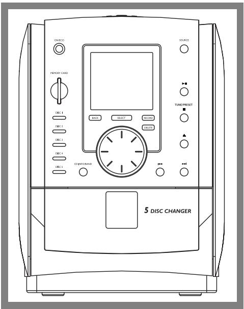 THOMSON CS600 - Insérer une Carte Mémoire - 1