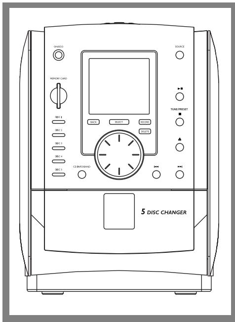 THOMSON CS600 - Unité Principale - Vue Avant - 1