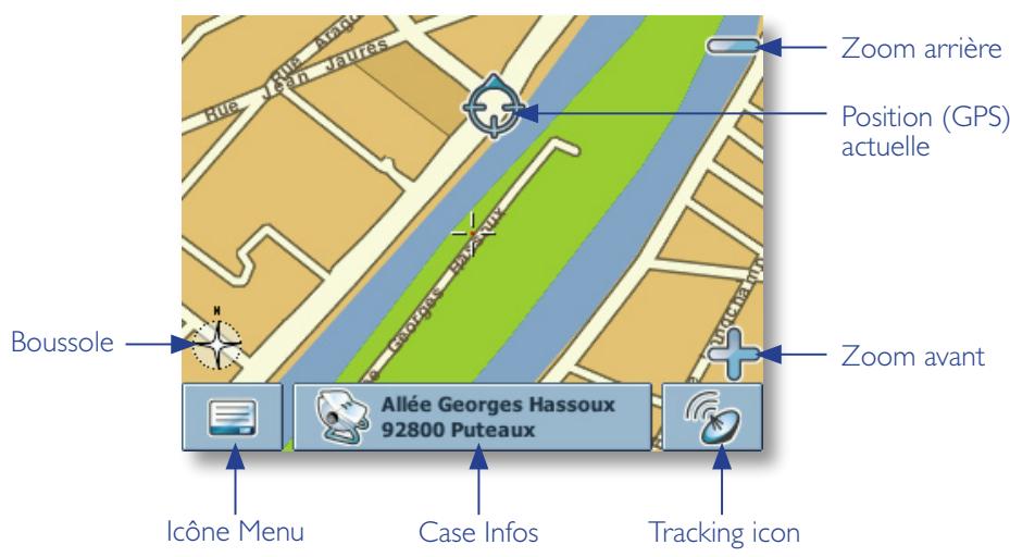 THOMSON GPS 420 - Mode tracking et mode sélection - 2