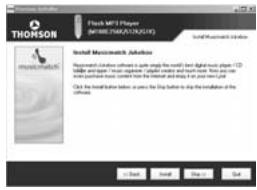 THOMSON M100E512K - Installation de MusicMatch Jukebox - 1