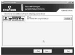 THOMSON M100EG1K - Installation des Services Additionnels - 1