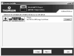 THOMSON M200E256K - Installation des services additionnels - 1