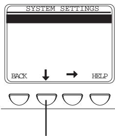 THOMSON PDP2800 - Réglage des préférences de l'affichage LCD (menu SYSTEM SETTINGS) - 4