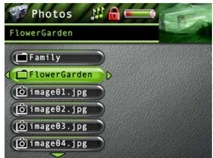 THOMSON PDP2860 - Menu Paramètres Photos - 1