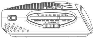 THOMSON RR61M - Vues Latérales - 2