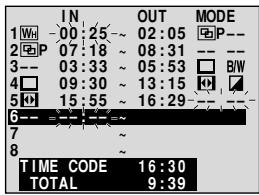 THOMSON VM130 - UTILISATION DE LA TELECOMMANDE (suite) - 2