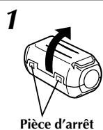 THOMSON VM130 - Fixation du filtré en ligne - 1