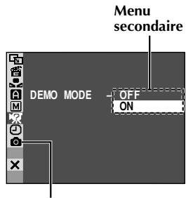 THOMSON VMD170 - La démonstration automatique a lieu lorsque "DEMO MODE" est régé sur "ON" (réglage en usine). - 2