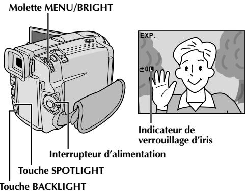 THOMSON VMD20 - Verrouillage de l'iris - 1