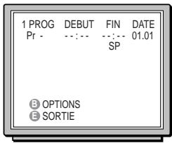 THOMSON VP4950F - sans les codes ShowView - 9