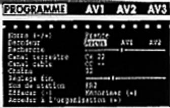 THOMSON 29DU78NV - PROGRAMME - 2
