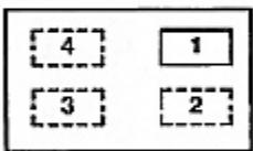 THOMSON 29DU78NV - Position de 1'image incrustée - 1