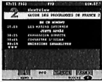 THOMSON 29DU78NV - POUR CONSULTER LES PROGRAMMES - 2