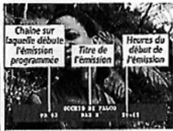 THOMSON 29DU78NV - guide électronique des programmes "NexTView" - 1