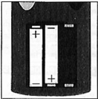 THOMSON 29DU78NV - MISE EN PLACE DES PILES - 2