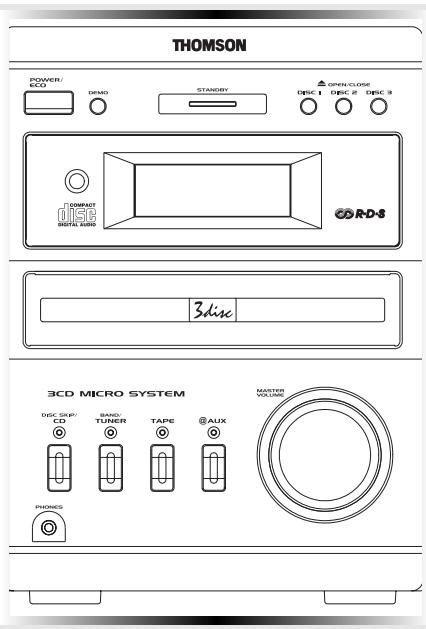 THOMSON AM1550 - Lecteur de Cassettes - 1