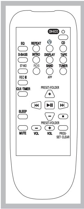 THOMSON CS140 - Telecommande - 1