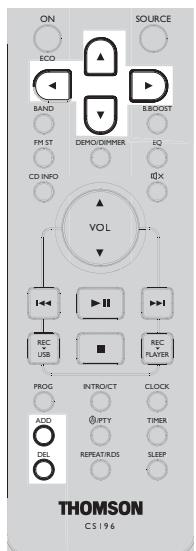 THOMSON CS196 - Télécommande - 1