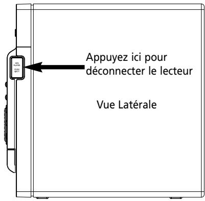 THOMSON CS196 - Déconnecter le lecteur MP3 de l'appareil principal - 1