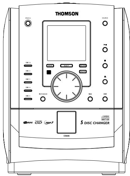 THOMSON CS606 - Appareil Principale – Vue Avant - 1