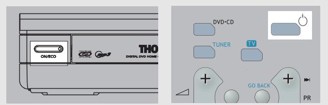 THOMSON DPL913VD-RECEIVER - Allumer/éteindre - 1