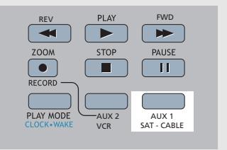 THOMSON DPL913VD-RECEIVER - Sélection de la source audio - 2