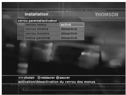 THOMSON ETC310 - Sélectionnez les chaînes et appuyez sur la touche OK. - 1