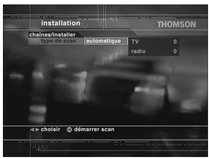 THOMSON ETC310 - Réception numérique - Recherche des chaînes - 3