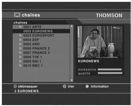 THOMSON ETC310 - Réception numérique - Fonctions supplémentaires - 1