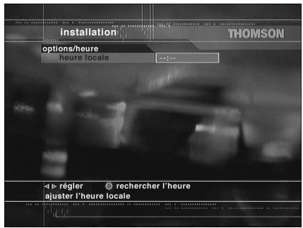 THOMSON ETC310 - Configuration du récepteur - 3