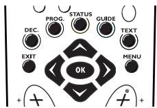 THOMSON EV420 - Pour command le téléviseur : - 3