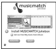 THOMSON PDP2060 - Software voor het beheren van muziekbestanden - MusicMatch™ Jukebox - 1