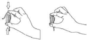 THOMSON PDP2069 - Comment utiliser vos écouteurs clips (e.clipz) - 4