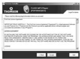 THOMSON PDP2648-SOFTWARE - Licence utilisateur final - 1