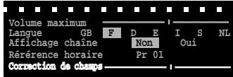 THOMSON SC81H - Correction de champs - 2
