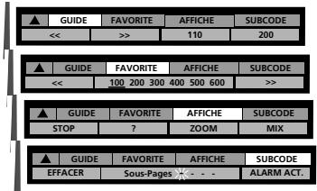 THOMSON SC81H - CHOIX DES OPTIONS - 4