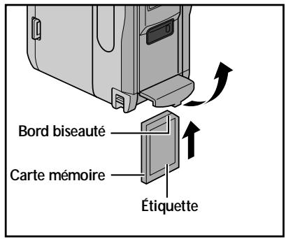 THOMSON VMD922 - Insertion d'une carte mémoire /Ejection d'une carte mémoire (VMX932/VMD922 uniquement) - 2