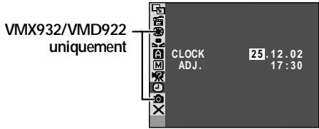 THOMSON VMD922 - Réglages de la date et de l'heure - 4