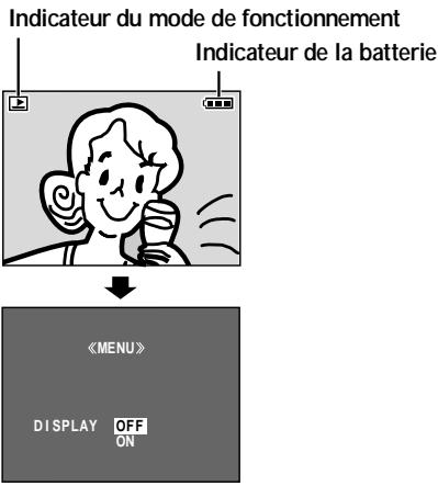THOMSON VMD922 - Suppression de l'affichage sur écran - 1