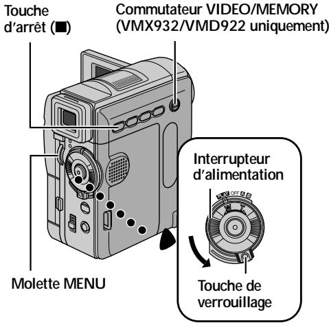 THOMSON VMD922 - Recherche de section vierge - 1