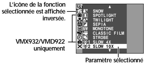 THOMSON VMX932 - Menu sans menu secondaire - 1