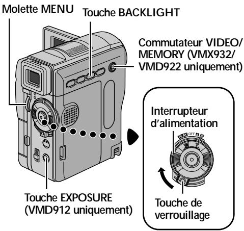 THOMSON VMX932 - Verrouillage de l'iris - 1
