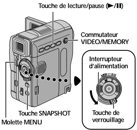 THOMSON VMX932 - Copie d'images fixes enregistrées sur bande vers une carte mémoire (VMX932/VMD922 uniquement) - 1