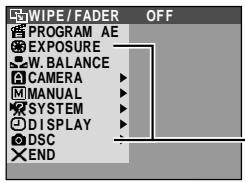 THOMSON VMX932 - Modification des réglages des menus - 1