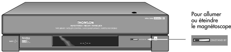 THOMSON VPH7090 - Memoriser un autre code magnetoscope ou un code DVD thomson - 5