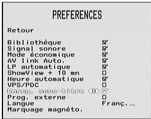 THOMSON VPH7090 - Fonction sous-titres - 2