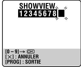 THOMSON VSH2150G - Entrer le numero SHOWVIEW. - 1
